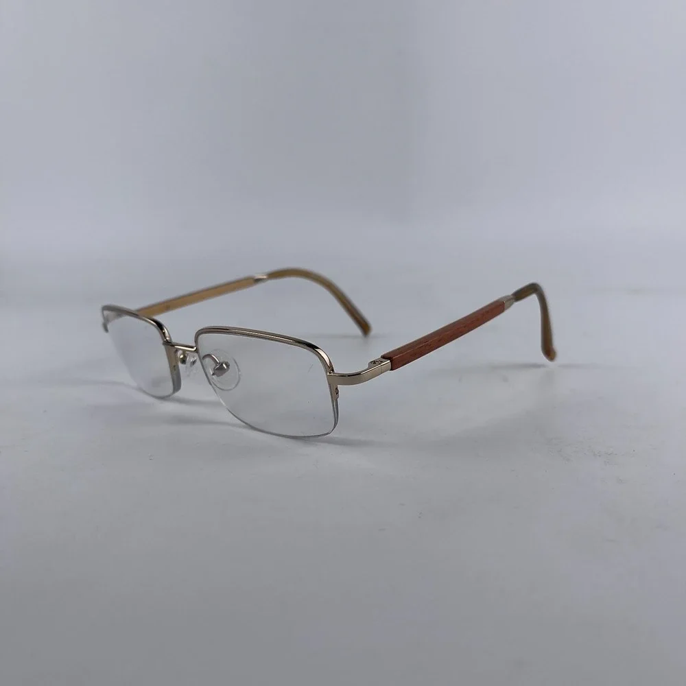 Saki By Modo 804 Women's Eyeglasses Frame Brown Plastic Half Rim 52-19-140‎ mm